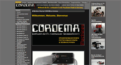 Desktop Screenshot of cordema.eu